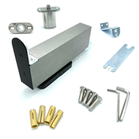 Argenta Pivotica Pro - onzichtbaar pivot scharnier - RVS geborsteld - thumbnail