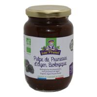Lou Prunel Pruimenjam zonder toegevoegd suiker bio (400 gr) - thumbnail