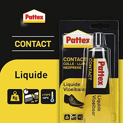 Contactlijm vloeibaar pattex tube 50gr blister
