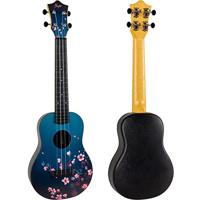 Flight Travel Series TUC Sakura concert ukelele met gigbag - thumbnail
