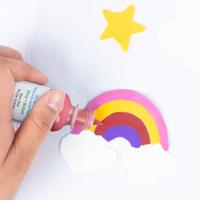 Scribbles • 3d textielverf glanzend 29,5ml barn red - thumbnail