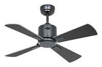 CasaFan ECO NEO III 92 BG-WN/SI WiFi Flügel Wenge/silber Plafondventilator 12 W (Ø x h) 92 cm x 360 mm Basaltgrijs Met afstandsbediening, Timer, Met - thumbnail