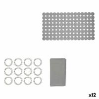 Badset Grijs PVC Polyethyleen EVA (12 Stuks) - thumbnail