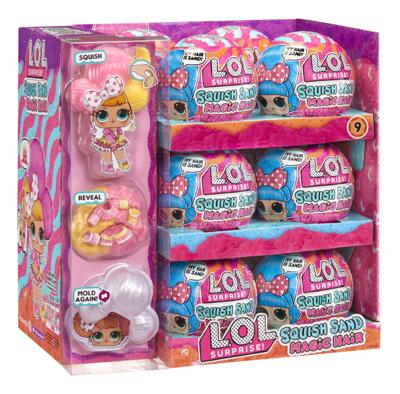 L.O.L. surprise mini pop met squish sand