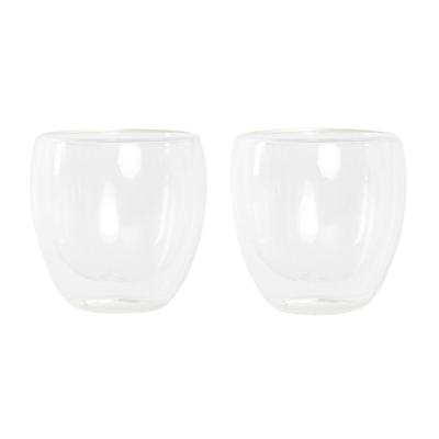 Glazenset DKD Home Decor Transparant Kristal Borosilicaatglas 250 ml Glazenset DKD Home Decor Transparant Kristal Borosilicaatglas 250 ml