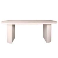 Fraaai - Katie eetkamertafel arch stone 215x90cm - marmer composiet - thumbnail