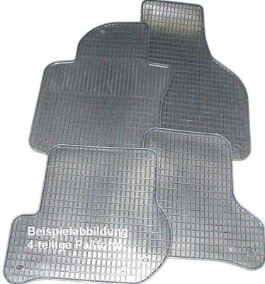 SCHÖNEK voetmat set of rubber foot mats 4 vw polo a 05