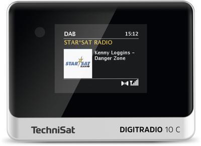 TechniSat DIGITRADIO 10 C Radio DAB+, VHF (FM) Bluetooth Incl. afstandsbediening, Wekfunctie Zwart/zilver TechniSat DIGITRADIO 10 C Radio DAB+, VHF (FM) Bluetooth Incl. afstandsbediening, Wekfunctie Zwart/zilver