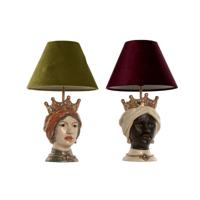 Bureaulamp Home ESPRIT Multicolour Hars 26 x 26 x 43 cm (2 Stuks) - thumbnail