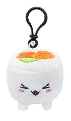Plushi Plush Figure & Keychain Uramaki Sushi with Salmon 7 cm
