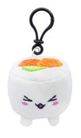 Plushi Plush Figure & Keychain Uramaki Sushi with Salmon 7 cm - thumbnail