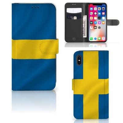 Apple iPhone Xs Max | Bookstyle Case | Zweden Apple iPhone Xs Max | Bookstyle Case | Zweden
