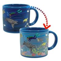 UPG Mok - Zeeschildpadden bij het koraalrif - thumbnail