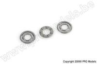Druklager, 5X12X4 - F5-12G, (2 st) - thumbnail
