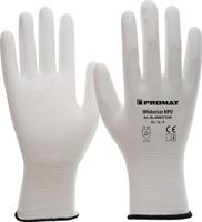 Promat/Tecwerk Handschoen | Whitestar NPU | maat 7 (M) wit | EN 388 PBM-categorie II | EN 388 - 4000371597 - thumbnail