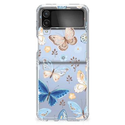 TPU Hoesje voor Samsung Galaxy Z Flip 4 Vlinder