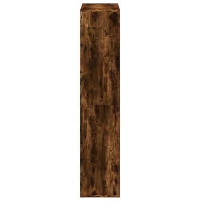 Kamerscherm / boekenkast 69,5x29x137,5 cm hout gerookt eiken