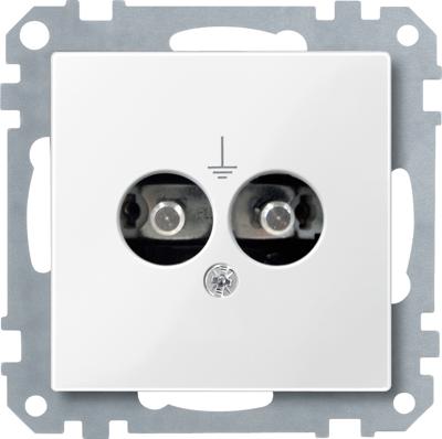 Merten MEG2100-0414 Inzetstuk System M Antraciet 1 stuk(s)