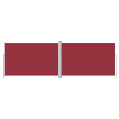 VidaXL Windscherm uittrekbaar 220x600 cm rood VidaXL Windscherm uittrekbaar 220x600 cm rood