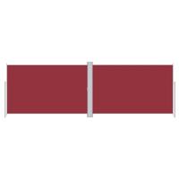 VidaXL Windscherm uittrekbaar 220x600 cm rood - thumbnail