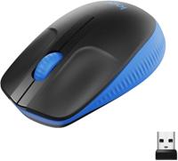 Logitech M190 Zwart/Blauw Draadloze Muis - thumbnail