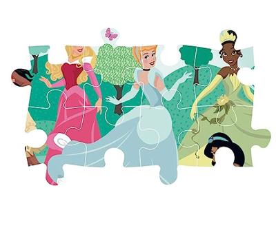 Clementoni maxi puzzel disney princess, 104st.