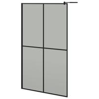Inloopdouchescherm 118x190 cm donker gehard glas - thumbnail