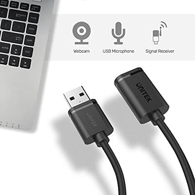 UNITEK Y-C417GBK USB-kabel USB 2.0 3 m USB A Zwart