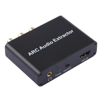 192kHz ARC Audio Extractor HDMI ARC SPDIF + coaxiale + l/r-Converter Audio Return Channel Adapter
