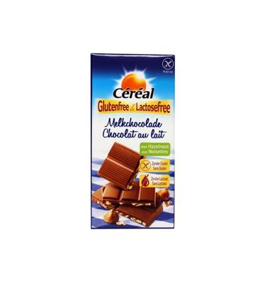 Cereal Melkchocolade hazelnoot glutenvrij 100 Gram