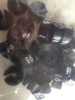 MB zwart/wit 98 voor op kledinghanger - thumbnail