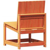 3-delige Loungeset massief grenenhout wasbruin - thumbnail