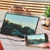 Verbatim PMT-14 Touchscreen monitor Energielabel: A (A - G) 35.6 cm (14 inch) 1920 x 1080 Pixel 16:9 6 ms HDMI, USB-A 2.0, USB-C, Hoofdtelefoon (3.5 mm - thumbnail