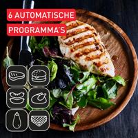 Tefal GC71EL Contact grill Zwart - thumbnail