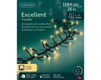 Led Excellent 25 meter 1584 LED groen/soft gold Lumineo - Lumineo - thumbnail