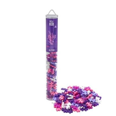 Plus Plus Tube glitter plus-plus: 100 stuks (4244)