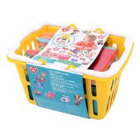 Playgo kleiset in winkelmand - 4 kleipotjes - thumbnail