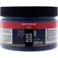 Amsterdam All Acrylics Amsterdam • gesso zwart 3007 pot 250ml - thumbnail