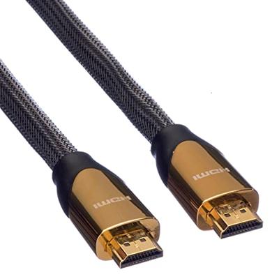 ROLINE PREMIUM HDMI Ultra HD Kabel met Ethernet, M/M, zwart, 1 m ROLINE PREMIUM HDMI Ultra HD Kabel met Ethernet, M/M, zwart, 1 m