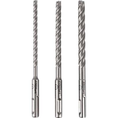 FRITZFURT 3161-2103 Carbide Hamerboorset 3-delig 6 mm, 8 mm, 10 mm Gezamenlijke lengte 165 mm SDS-Plus 1 set(s)