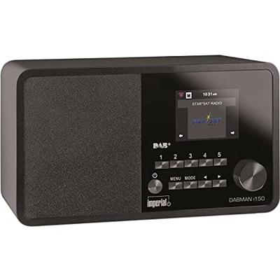 Imperial DABMAN i150 Compacte Hybride Radio voor Internet / DAB+ / FM Zwart - 22-261-00 Imperial DABMAN i150 Compacte Hybride Radio voor Internet / DAB+ / FM Zwart - 22-261-00
