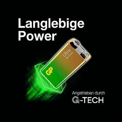 GP Ultra 9V batterij (blok) Alkaline 9 V 1 stuk(s)