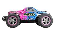 Amewi MAX20 blau-pink Blauw, Pink Brushed 1:20 RC modelauto voor beginners Elektro Monstertruck 4WD RTR 2,4 GHz - thumbnail