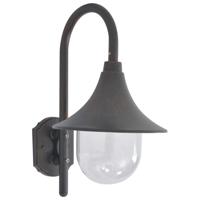 VidaXL Tuin wandlamp e27 42 cm aluminium brons - thumbnail