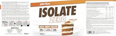 PER4M Isolate Zero Carrot Cake (2000 g)