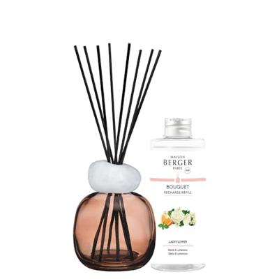 Maison Berger Geurstokjes Minéral Prune / Quartz Blanc - Lady Flower