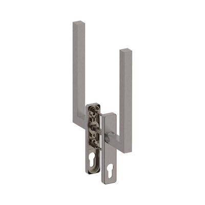 Hardbrass Hefschuifdeurgreep Geneve dubbel PC69 - RVS Hardbrass Hefschuifdeurgreep Geneve dubbel PC69 - RVS