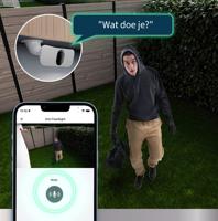 Arlo Pro 3 Floodlight draadloze WiFI beveiligingscamera voor buiten, 2K & HDR, 160˚ kleurennachtzicht, sirene, bewegingsdetectie, 2-weg-audio, incl. proefp. Arlo Secure, 1 floodlight, wit - thumbnail