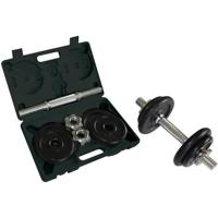 Halterset - SCHILDKROT - 10 Kg - Zwart - Volwassene - Complete lichaamstrainingset - thumbnail