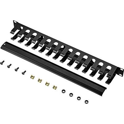 Renkforce RF-3429150 19 inch Kabelgeleiding voor patchkast 1 HE Zwart